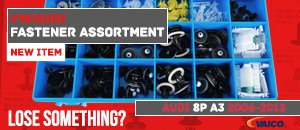 Audi 8P A3 2.0T 18-Piece Fastener Assortment Kit