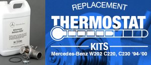 Mercedes-Benz W202 C-Class Thermostat Replacement Kits