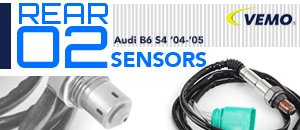 Audi B6 S4 Rear O2 Sensors