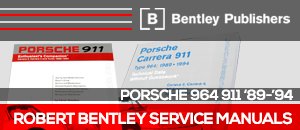 Porsche 964 911 Bentley Service Manuals