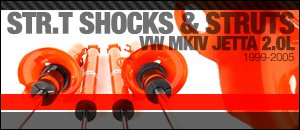 VW MKIV Jetta 2.0L Koni STR.T Shocks & Struts