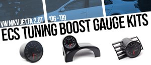 VW MKV Jetta 2.0T ECS Tuning Boost Gauge Kits