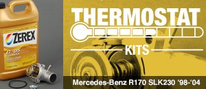 Mercedes-Benz R170 SLK230 Replacement Thermostats