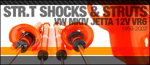 VW MKIV Jetta 12v VR6 Koni STR.T Shocks & Struts