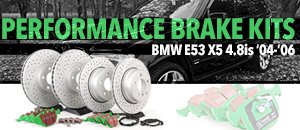BMW E53 X5 4.8is Performance Brake Kits
