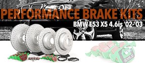 BMW E53 X5 4.6is Performance Brake Kits