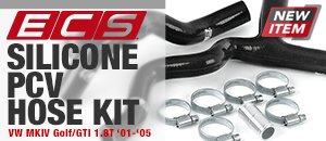 VW MKIV Golf/GTI ECS Silicone PCV Hose Kit