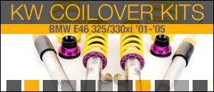BMW E46 325/330xi KW Coilovers