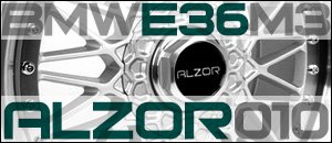 BMW E36 M3 Alzor 010 Wheels