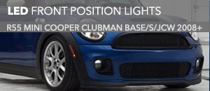 R55 MINI Clubman Ziza Front Position LED Lights