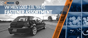 VW MKIV Golf 2.0L Vaico Fastener Assortment Kit