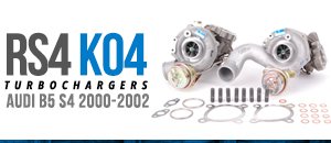 Audi B5 S4 RS4 K04 Turbochargers