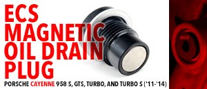 Porsche 958 Cayenne ECS Magnetic Drain Plug