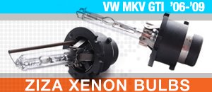 VW MKV GTI Ziza D2S Xenon Bulbs