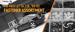 VW MKIV Jetta 2.0L Vaico Fastener Assortment Kit