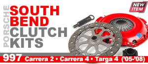 Porsche 997 Carrera 2/4 Targa 4 South Bend Clutch Kits