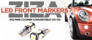 R52 MINI Cooper Convertible Ziza LED Front Markers