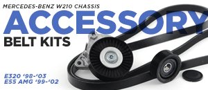 Mercedes-Benz W210 E-Class Accessory Belt Kits