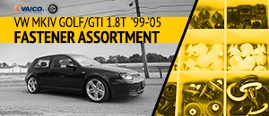 VW MKIV Golf/GTI 1.8T Vaico Fastener Assortment Kit