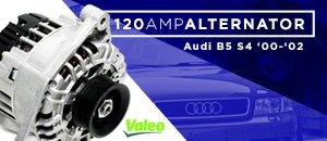 Audi B5 S4 Valeo 120amp Alternator