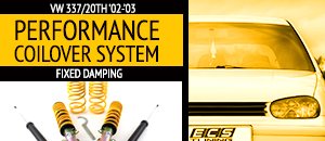VW 337/20th ST X Performance Coilovers