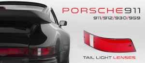 Porsche 911 912 930 959 Tail Light Lenses