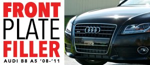 Audi B8 A5 Front Plate Fillers
