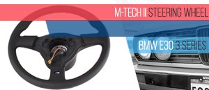 BMW E30 M-Tech II Steering Wheel
