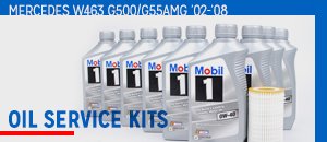 Mercedes-Benz W463 G-Class Oil Service Kits