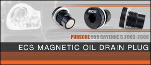 Porsche 955 Cayenne S ECS Magnetic Drain Plug