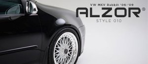 VW MKV Rabbit Alzor Style 010 Wheels