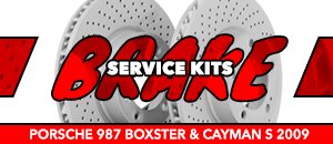 Porsche 987 Boxster & Cayman S Brake Service Kits