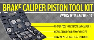 VW MKV Jetta 2.5L Brake Caliper Piston Took Kit