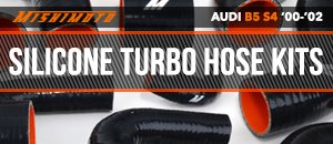 Audi B5 S4 Mishimoto Silicone Boost Hose Kits