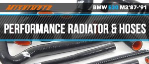 BMW E30 M3 Mishimoto Radiator and Hoses