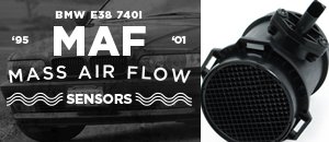 BMW E38 740i MAF Sensors