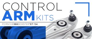 Porsche 986 Boxster Control Arm Kits