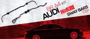 Audi B8 A4 2.0T H&R Sway Bars