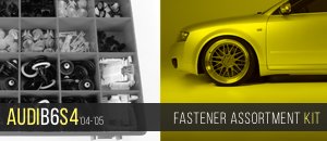 Audi B6 S4 18-Piece Fastener Assortment Kit 