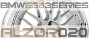 BMW E36 NonM 3-Series Alzor 020 Wheels