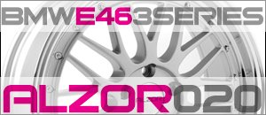 BMW E46 M3 Series Alzor 020 Wheels