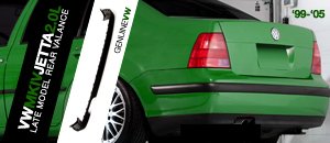VW MKIV Jetta 2.0L Late Model Rear Valance