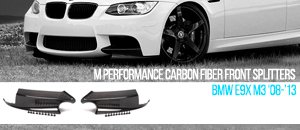 BMW E9X M3 Carbon Fiber Splitters