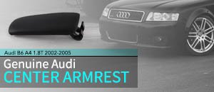 Audi B6 A4 1.8T Genuine Audi Center Armrest Lid
