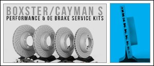Porsche 987 Boxster/Cayman S Brake Service Kits