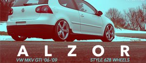 VW MKV GTI Alzor Style 628 Wheels