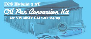 VW MKIV GLI 1.8T Hybrid Oil Pan Conversion Kit
