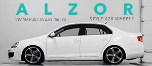 VW MKV Jetta 2.0T Alzor Style 628 Wheels