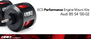 Audi B5 S4 ECS Performance Engine Mounts