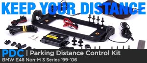 BMW E46 Non-M 3 Series PDC Kit